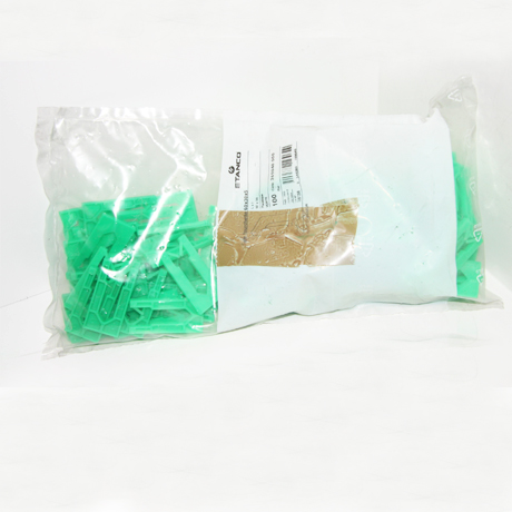 kaleerplaatje groen 60x30x5 mm (100 st/zak)