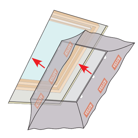 VELUX BBX 0000/dampschermkraag 78x98/MK04