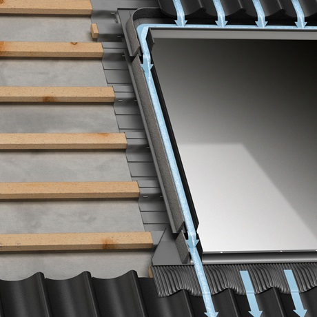VELUX EDW 0000/gootstuk 134x140/UK08