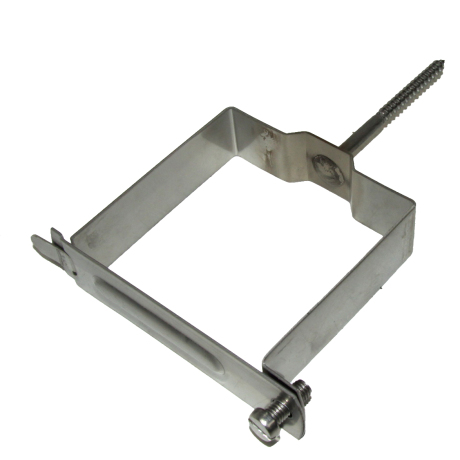 scharnierhaak VK 100 inox met schroefdraad