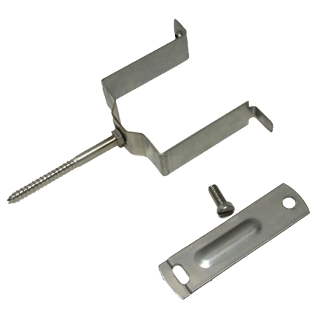 scharnierhaak VK 80 inox met schroefdraad