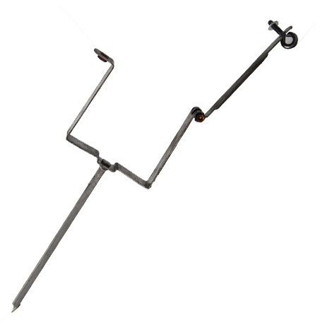scharnierhaak VK 100-20cm inox